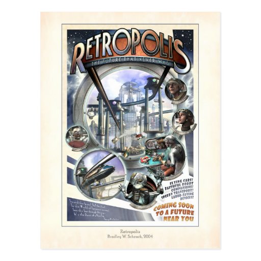 Retropolis Postcard