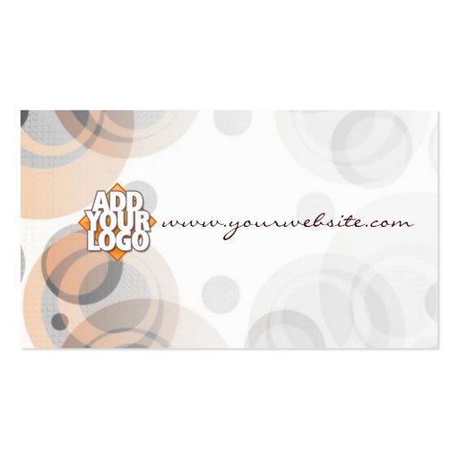 RetroRounds Business Card (back side)