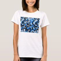 retroswirlsprint t-shirts