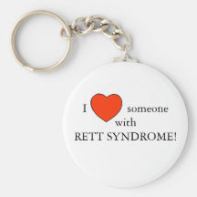 Rett Syndrome Keychain