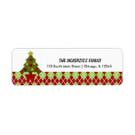 Return Address Diamonds Custom Return Address Label