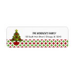 Return Address Diamonds Return Address Label