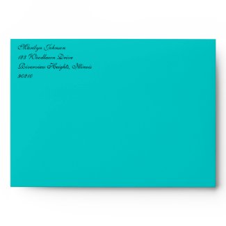 Return Address Envelope for 5