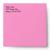 Return Address Envelope for 5x7" Invitation