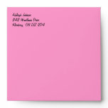 Return Address Envelope for 5x7" Invitation