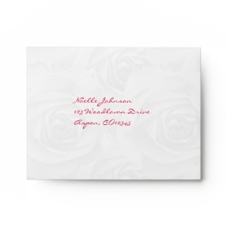 Return Address Envelope for Reply Card envelope