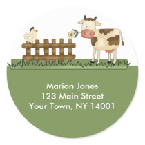 Return Address Label Home Sweet Farm Envelope seal stickers by allpetscherished Return Address Label Home Sweet Farm Envelope seal stickers