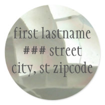 return address label - personalize stickers