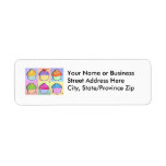 Return Address Label: POP ART CUPCAKES