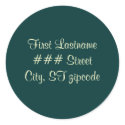 return address label stickers by rubymonkey return address label stickers