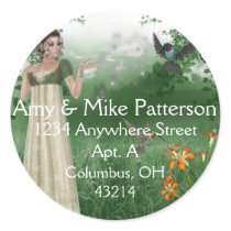 Return Address Labels :: Elf Magic in Grass Field stickers