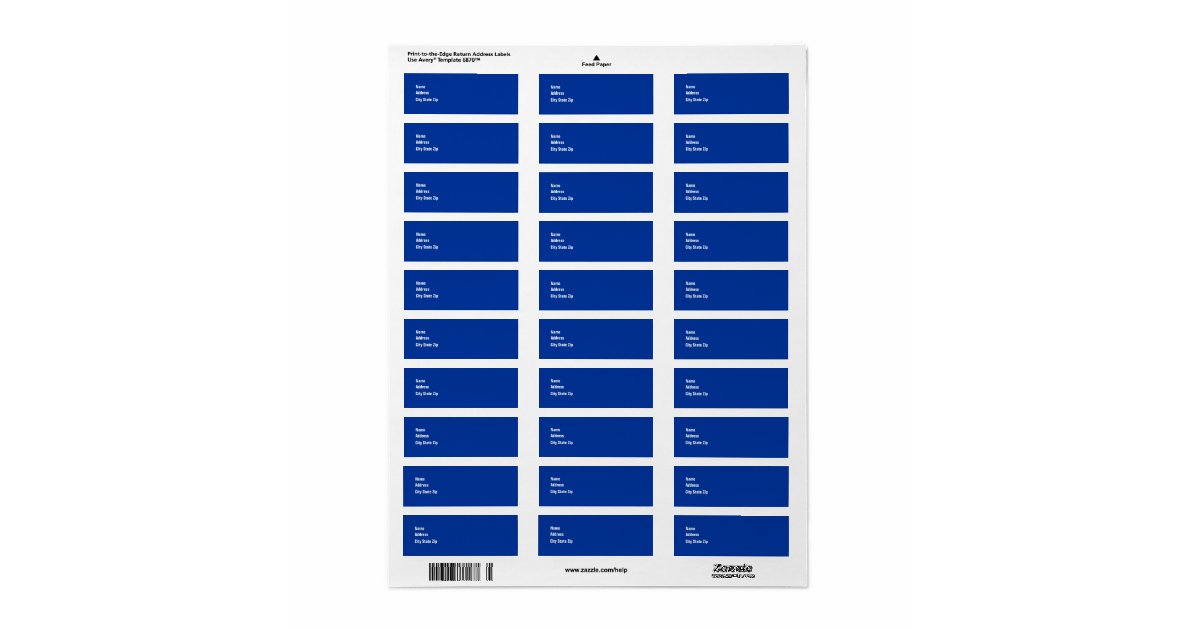 30 address labels template