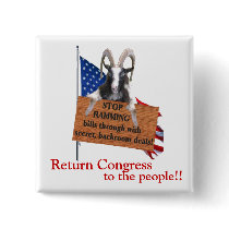 Return Congress to the People! Button