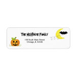 Return Halloween Birthday Address Custom Return Address Labels