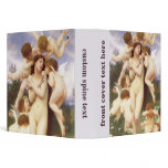 Return of Spring (Le Printemps) by Bouguereau 3 Ring Binder