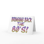 Return Of The 80's cards