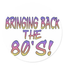 Return Of The 80's stickers