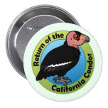 Return of the California Condor Round Button