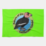 Return of the California Condor Kitchen Towel