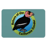 Return of the California Condor Photo Magnet