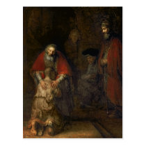 Return of the Prodigal Son, c.1668-69 postcards