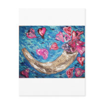 "Return Out Of Love" postcards