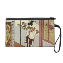 Returning Sails at Shinagawa Wristlet Purse