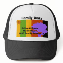 Reunion, Bailey-McSwainWalsh-Henry... - Customized Trucker Hats