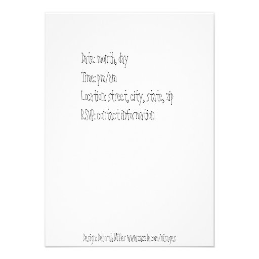 Reunion Dinner Picture Invitation