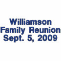Reunion Polo Shirt embroidered shirts by Lisa66Annette Reunion Polo Shirt embroidered shirts