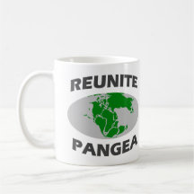 Reunite Pangea Coffee Mugs