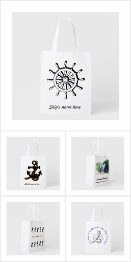Reusable Polyester Shopping Bags - Personalize