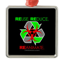 REUSE. REDUCE. REANIMATE. ornaments