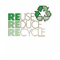Reuse Reduce Recycle T-shirt by UTeezGoGreen Reuse Reduce Recycle T-shirt