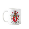 Reuss Family Crest mugs by coatsofarms Reuss Family Crest mugs