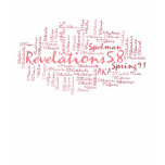 Rev58-LS Pink on Black T Shirts