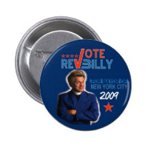 Rev Billy Talen Button