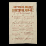 Rev. Pekoe's Remedy kitchen towels