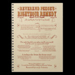 Rev. Pekoe's Remedy notebooks