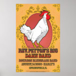Rev Peytons Rooster Print