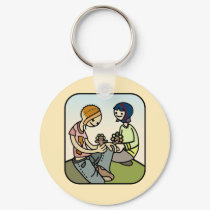 rev up the luv. keychains