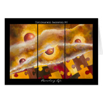 Revealing Life trio card by Dinasoker Revealing Life trio card