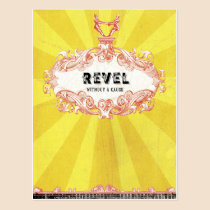 Revel Without a Cause (Postcard) postcards