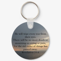 Revelation 21:4 keychains