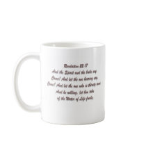 Revelation 22:17 Mug