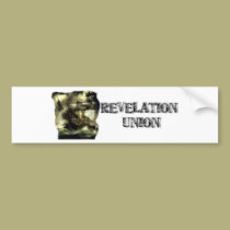Revelation Union Bumper Sticker bumper stickers