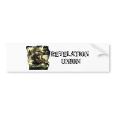 Revelation Union Bumper Sticker by Revelationunion
