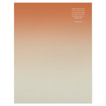 REVELATIONS 3:20 Bible Verse Custom Letterhead