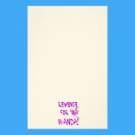 Revenge For Wanda stationery