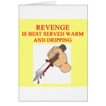 REVENGE is best served cards by jimhartley REVENGE is best served cards